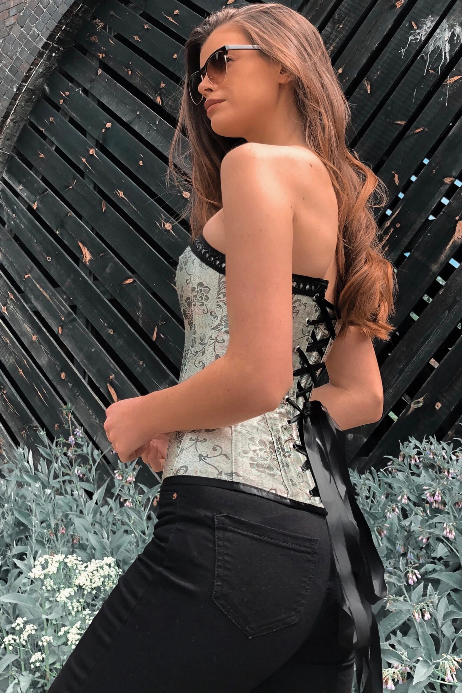 Instant Shape Victorian Olive Green Corset 12 Instant Shape Victorian Olive Green Corset - Image 12