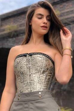 Instant Shape Victorian Olive Green Corset