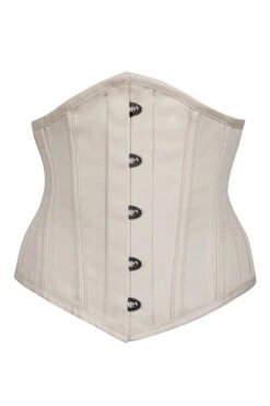 Champagne Satin Waspie Corset
