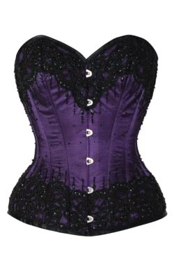 Purple Satin Couture Corset 11 Purple Satin Couture Corset -Corset Story C50 1 88f71c8a f8cd 4b45 b65a 939253990f21