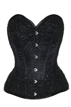 Black Satin Couture Corset -Corset Story C51 1 8cf95cfe 75e1 4d12 8b02 ebc4da207332