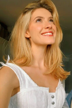 White Cotton Embroidery Anglaise Overbust With Gathered Bust 35 White Cotton Embroidery Anglaise Overbust With Gathered Bust -Corset Story CSFT052 Customerpic June2021 5