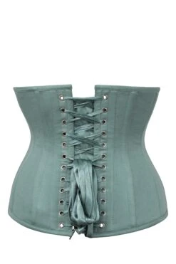 Sage Green Longline Underbust Corset -Corset Story CSFT1503