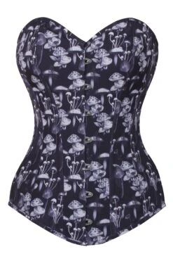 Wild Mushroom Longline Overbust Corset -Corset Story CSFT1573