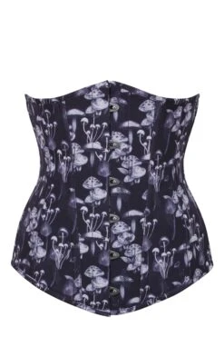 Wild Mushroom Longline Underbust Corset