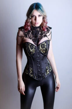ReVamped Gothic Inspired Corset Top -Corset Story CeleneNoxYoutubeFTS1023