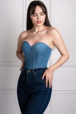Denim Expert Waist Training Overbust 36 Denim Expert Waist Training Overbust -Corset Story EXP018 1