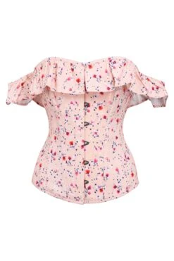 Ditsy Print Corset Top