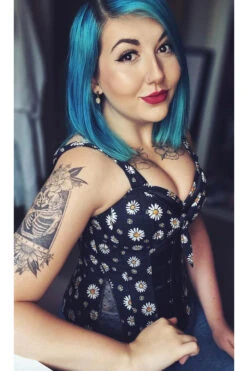 Vintage Styled Daisy Corset Overbust -Corset Story FTS086 CustomerPic July2021 1