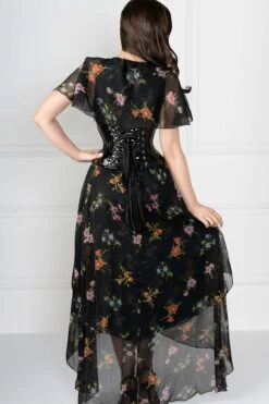 Black PVC Waist Training Waspie Underbust -Corset Story MY 500 3