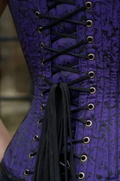 Purple Steampunk Corset With Chains -Corset Story ND 300 website 9