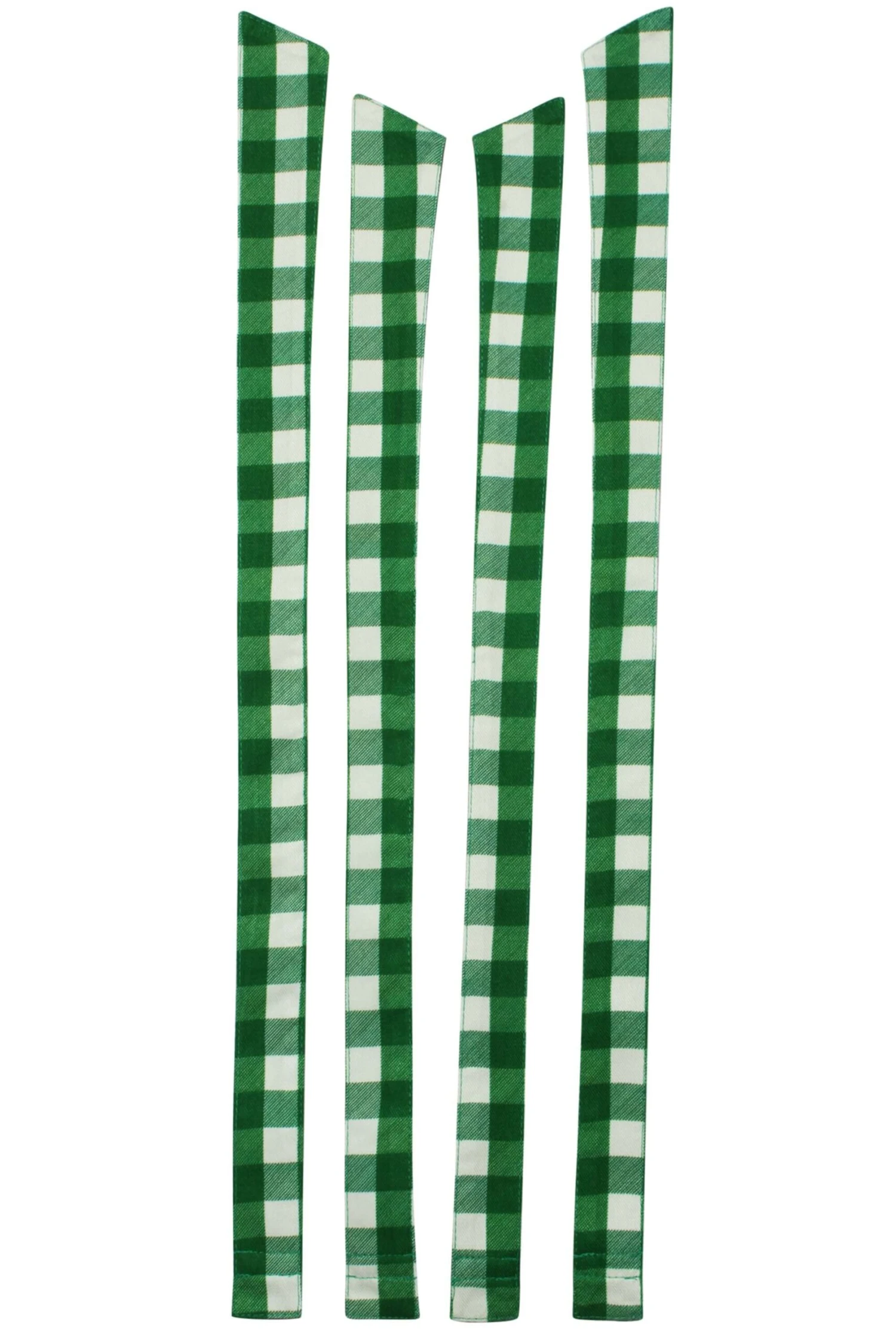 Dahlia Shoulder Strap Gingham Green Viscose 1 Dahlia Shoulder Strap Gingham Green Viscose
