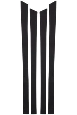 Dahlia Shoulder Strap Black Cotton