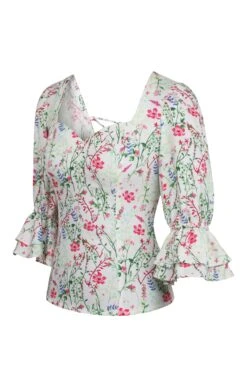 Liana Meadow Viscose Corset-Inspired Backless Top -Corset Story SC 0803