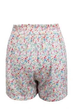 Calla Ditsy Viscose Elasticated Paperbag Shorts -Corset Story SC 1012