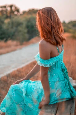 Mesh Panel Sleeved Corset Dress -Corset Story SDS010 Customerpic June2021 4