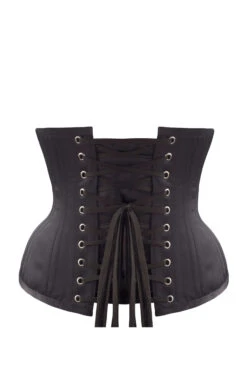 Black Waist Training Underbust Corset -Corset Story WT 001 2