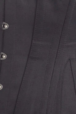 Black Waist Training Underbust Corset -Corset Story WT 001 3