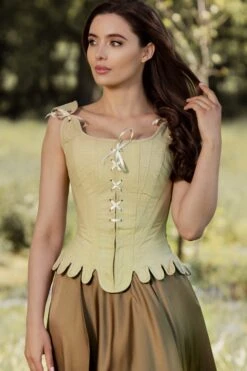Historically Inspired 1600-1650 Cotton Overbust Corset 15 Historically Inspired 1600-1650 Cotton Overbust Corset -Corset Story WTS800 3 abc87081 ed05 4e22 b8aa 3419de07a756