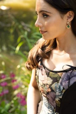 Historically Inspired Brocade Overbust -Corset Story WTS821 website 4