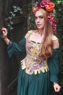 Historically Inspired Floral Tapestry Corset -Corset Story WTS824 26 3 2021