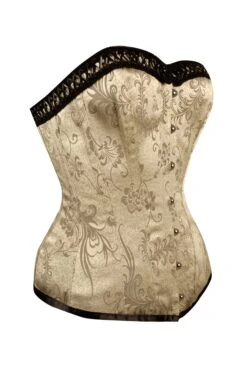 Instant Shape Victorian Olive Green Corset 22 Instant Shape Victorian Olive Green Corset -Corset Story a3034 side