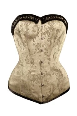 Instant Shape Victorian Olive Green Corset 21 Instant Shape Victorian Olive Green Corset -Corset Story a3034 3