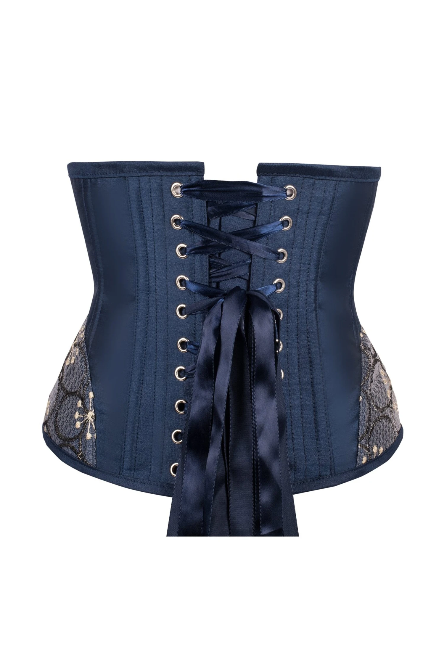 Midnight Blue Underbust With Shimmering Hip Panels 10 Midnight Blue Underbust With Shimmering Hip Panels - Image 10