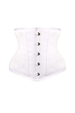 Instant Shape White Satin Underbust -Corset Story csft067front 11